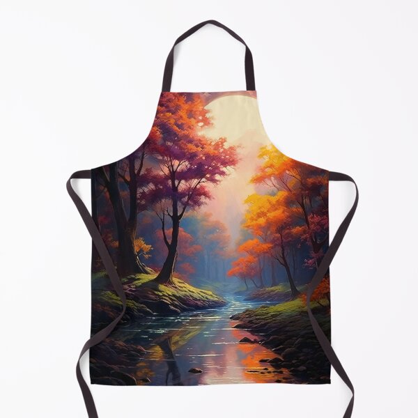 Item preview, Colorful Autumn Scene 2 designed and sold by Red Witch Art.