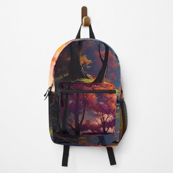 Item preview, Colorful Autumn Scene 2 designed and sold by Red Witch Art.