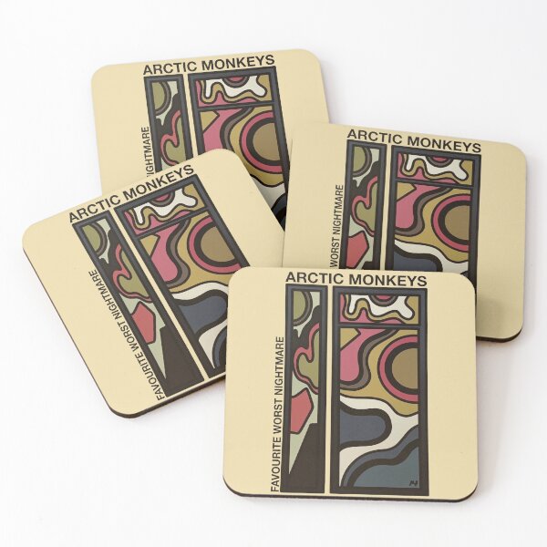 Item preview, favourite-worst-nightmare monkeys designed and sold by Jasna  Kiu.