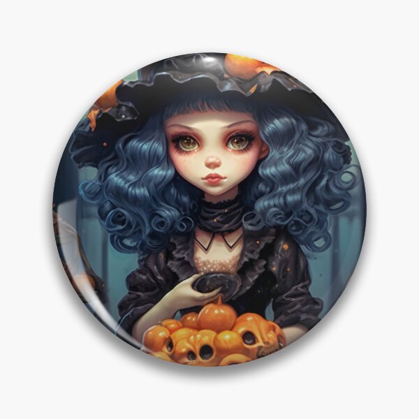 Item preview, Cute Witch 6 designed and sold by Red Witch Art.