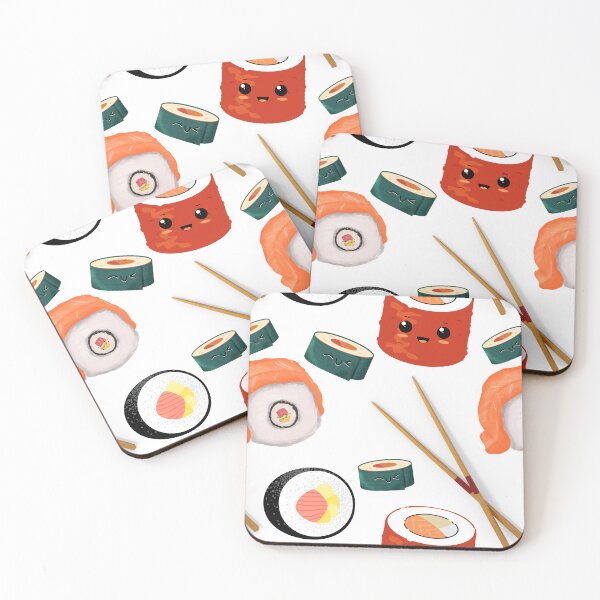 Item preview, sushi pattern designed and sold by coloryourwings.