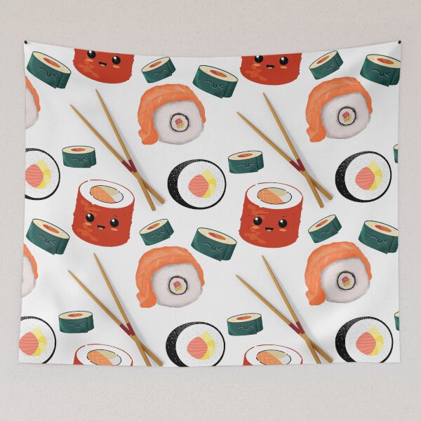 Item preview, sushi pattern designed and sold by coloryourwings.