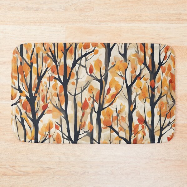 Item preview, Stylish Abstract Autumn Trees Design designed and sold by RandomJunction.