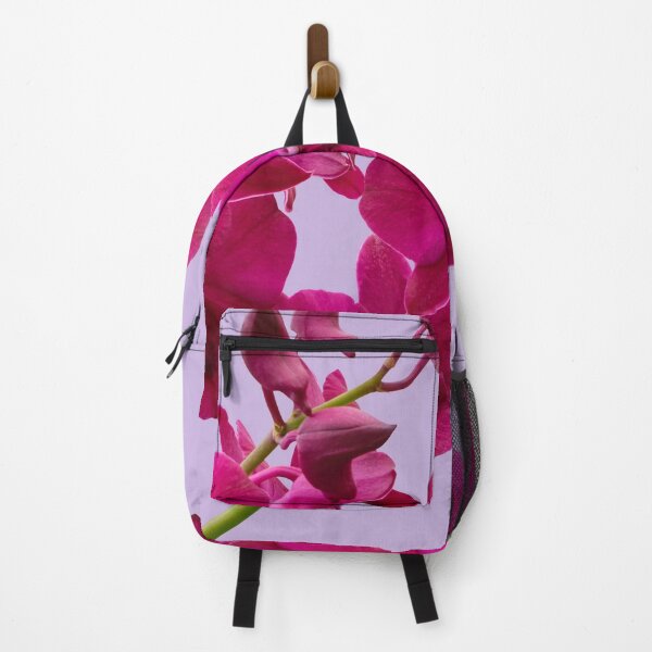 Item preview, Vibrant Pink Blossom on Purple Art Print designed and sold by Michelle Moss.