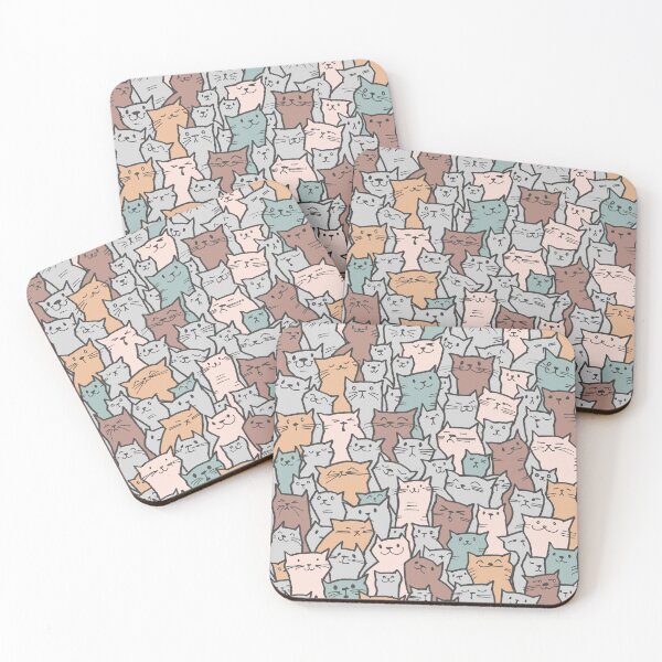 Item preview, A sea of cats designed and sold by Atelier Eyeling.