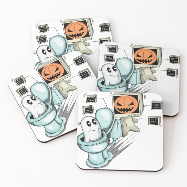 Item preview, TV man halloween,ghost friend designed and sold by anurak2516.
