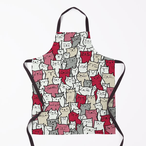 Item preview, Copy of A Sea of Cats (red accents) designed and sold by Atelier Eyeling.