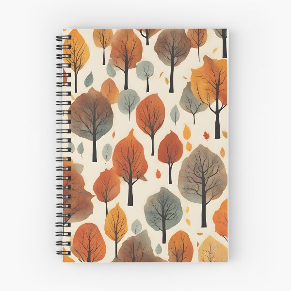 Item preview, Abstract Autumn Trees Pattern designed and sold by RandomJunction.