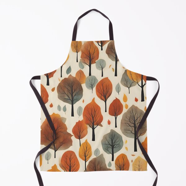 Item preview, Abstract Autumn Trees Pattern designed and sold by RandomJunction.