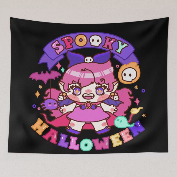 Item preview, Cute Chibi Halloween Vampire Character designed and sold by satchisatchi.