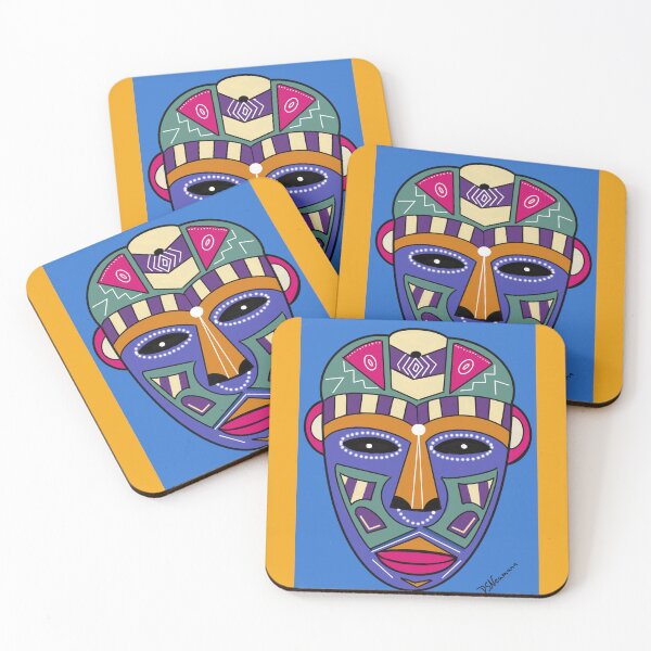 Item preview, African / Caribbean art - Tribal Mask  designed and sold by Dorothea Neumann.