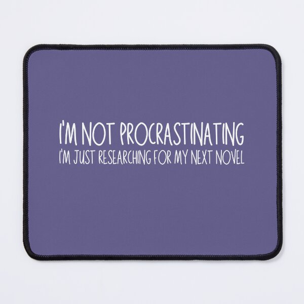 Item preview, I'm Not Procrastinating - Neurodivergent Author - White Text designed and sold by BookishNookish.
