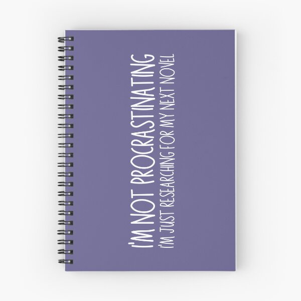 Item preview, I'm Not Procrastinating - Neurodivergent Author - White Text designed and sold by BookishNookish.