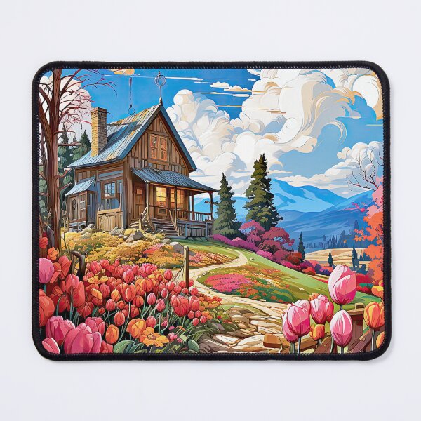 Item preview, Little house on the prairie, tulip fields designed and sold by iguananick.