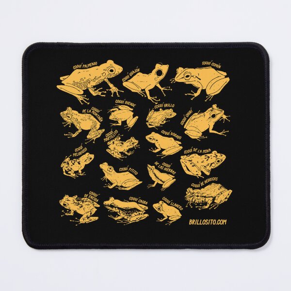 Item preview, Coquies de Puerto Rico, Solid Yellow designed and sold by brillosito.