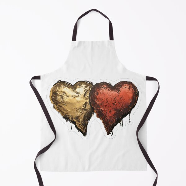Item preview, Two metal hearts designed and sold by abmkf.