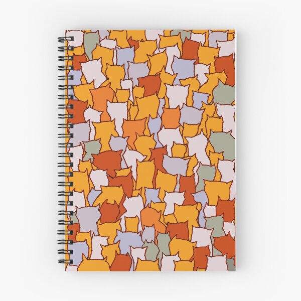 Item preview, Copy of cat outline in sunny colors designed and sold by Atelier Eyeling.