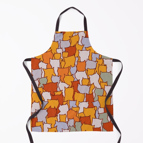 Item preview, Copy of cat outline in sunny colors designed and sold by Atelier Eyeling.