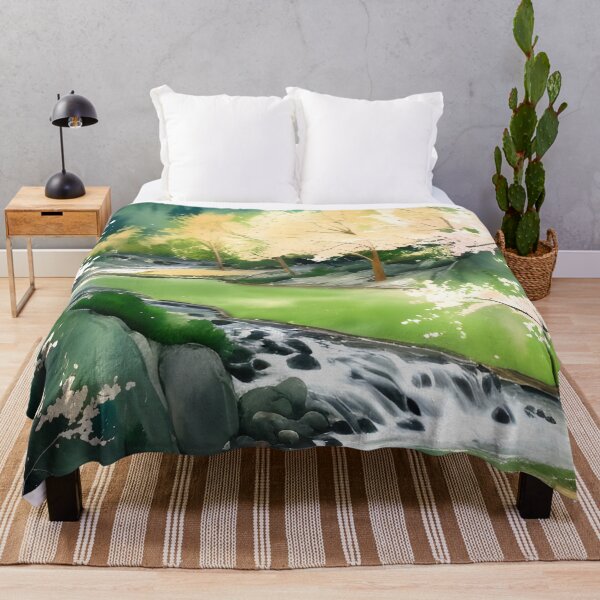 Item preview, Watercolor Mountain Landscape - Impressionism and Chinese painting designed and sold by joejiing.