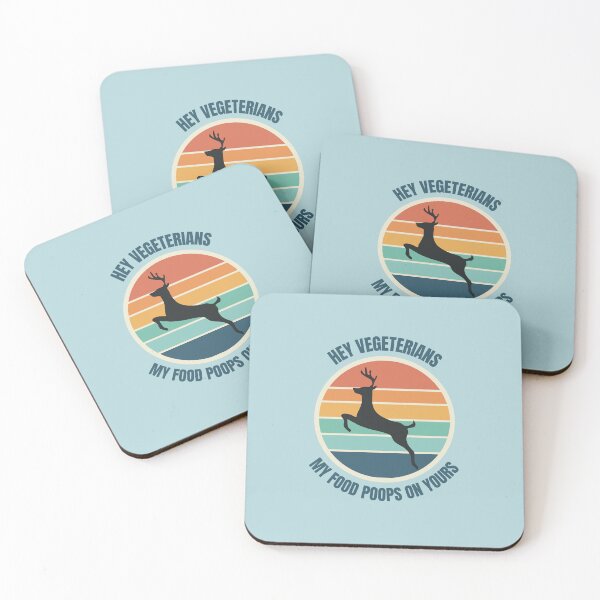 Item preview, Hey Vegans My Food Poops On Yours designed and sold by Wordsmith-Wear.