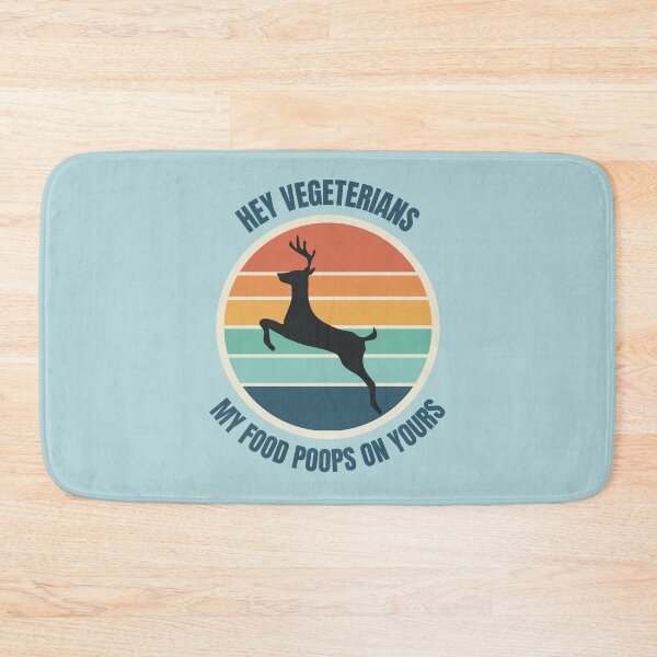 Item preview, Hey Vegans My Food Poops On Yours designed and sold by Wordsmith-Wear.