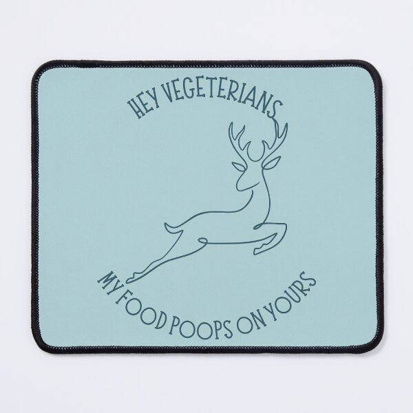 Item preview, Hey Vegans My Food Poops On Yours designed and sold by Wordsmith-Wear.