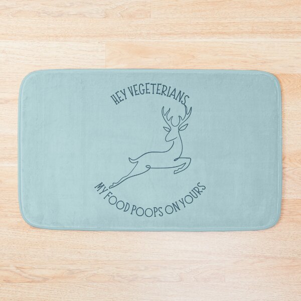 Item preview, Hey Vegans My Food Poops On Yours designed and sold by Wordsmith-Wear.