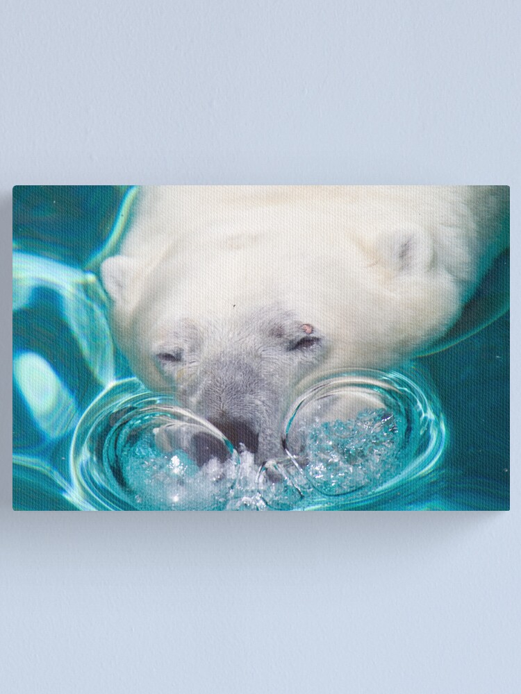 Alternate view of Bubbles Canvas Print