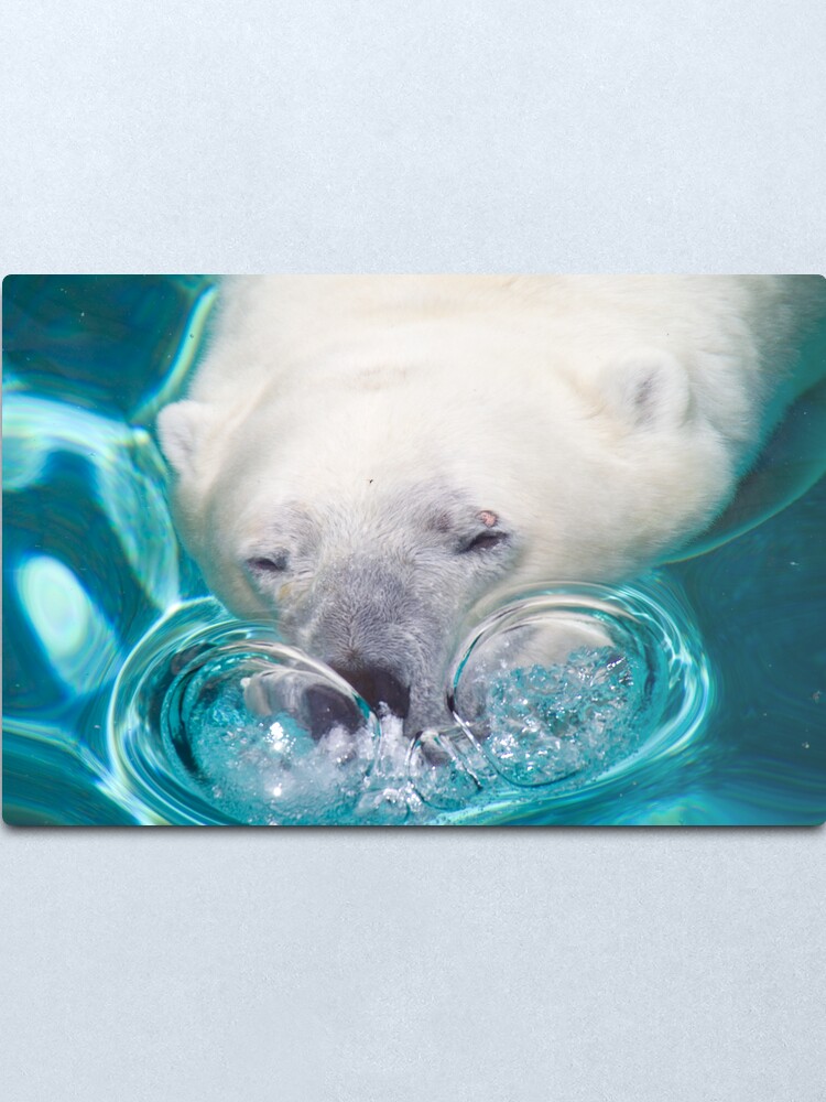 Alternate view of Bubbles Metal Print