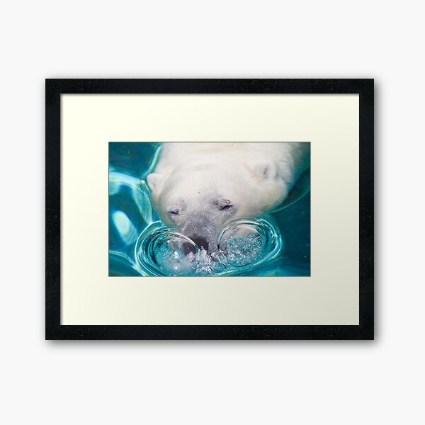 Bubbles Framed Art Print