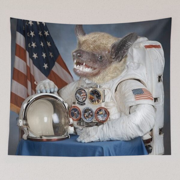 Item preview, Batstronaut designed and sold by MaxLevelMerch.