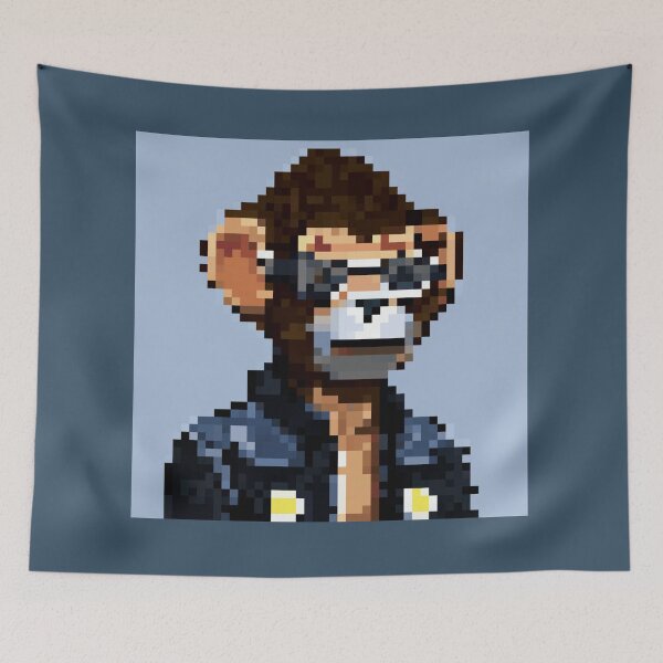 Item preview, cool little monkey designed and sold by PIXELS   ART.