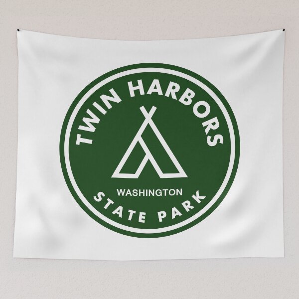 Item preview, Twin Harbors State Park Washington Tent designed and sold by bivenart.