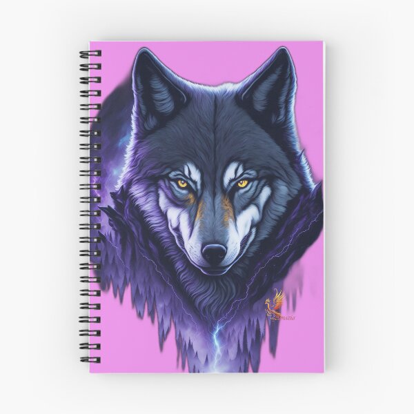 Item preview, Sinister Wolf (Pink) designed and sold by AmaziaCo.