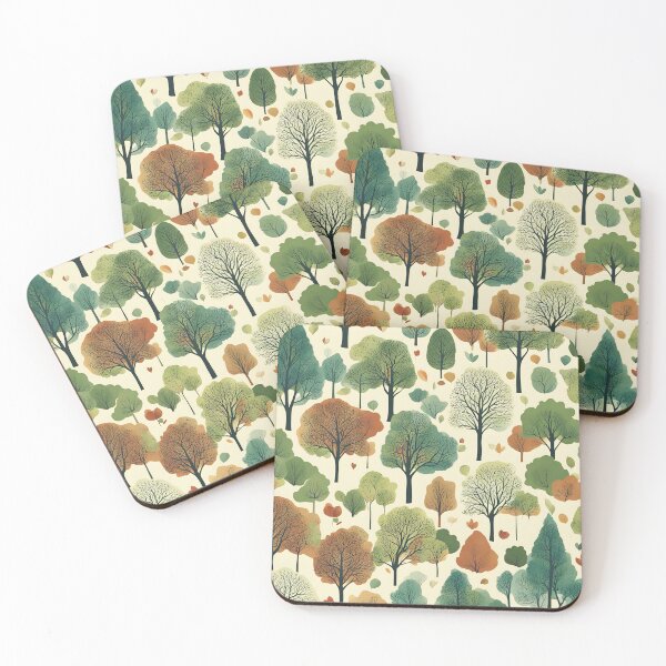 Item preview, Stylish Modern Trees Design designed and sold by RandomJunction.