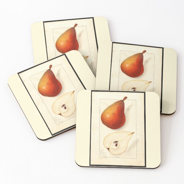 Item preview, Pomological Watercolor of Clairgeau Pears (Pyrus communis) designed and sold by Amanda1775.
