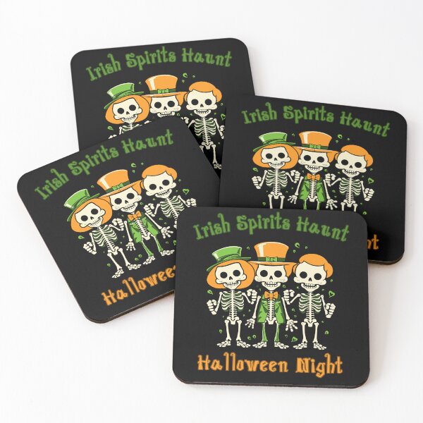 Item preview, Irish Spirits Haunt Halloween Night designed and sold by PiggyBoxer.