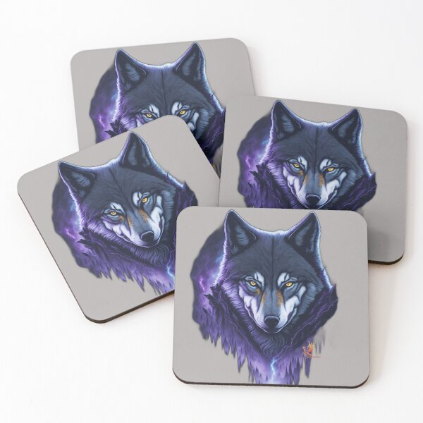 Item preview, Sinister Wolf (Grey) designed and sold by AmaziaCo.