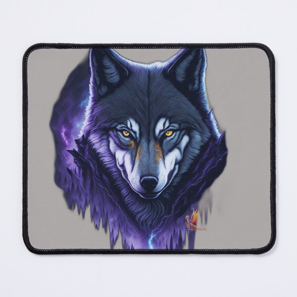 Item preview, Sinister Wolf (Grey) designed and sold by AmaziaCo.