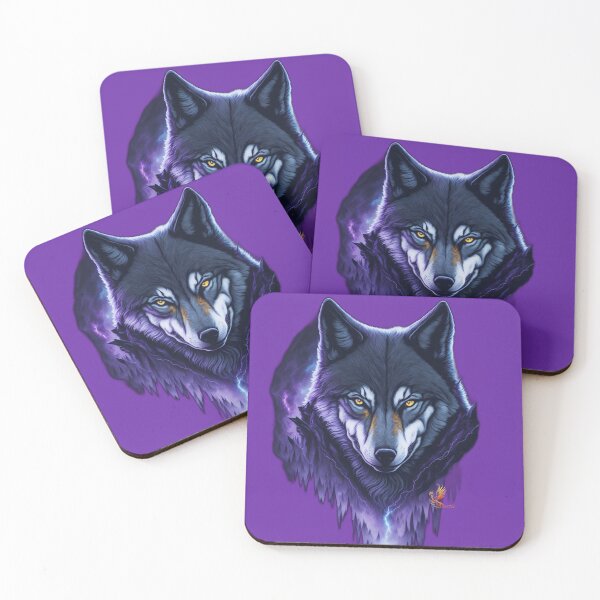 Item preview, Sinister Wolf (Purple) designed and sold by AmaziaCo.