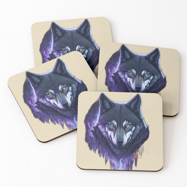 Item preview, Sinister Wolf (Beige) designed and sold by AmaziaCo.