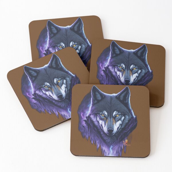 Item preview, Sinister Wolf (Brown) designed and sold by AmaziaCo.