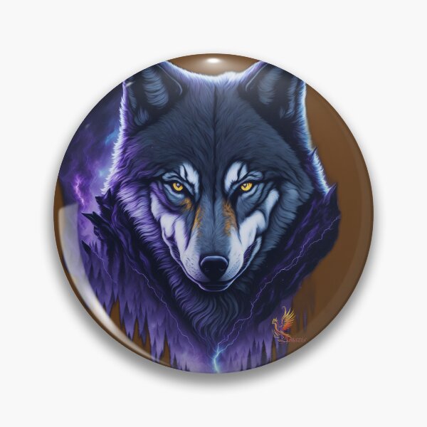 Item preview, Sinister Wolf (Brown) designed and sold by AmaziaCo.