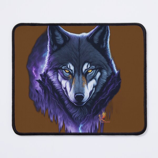 Item preview, Sinister Wolf (Brown) designed and sold by AmaziaCo.