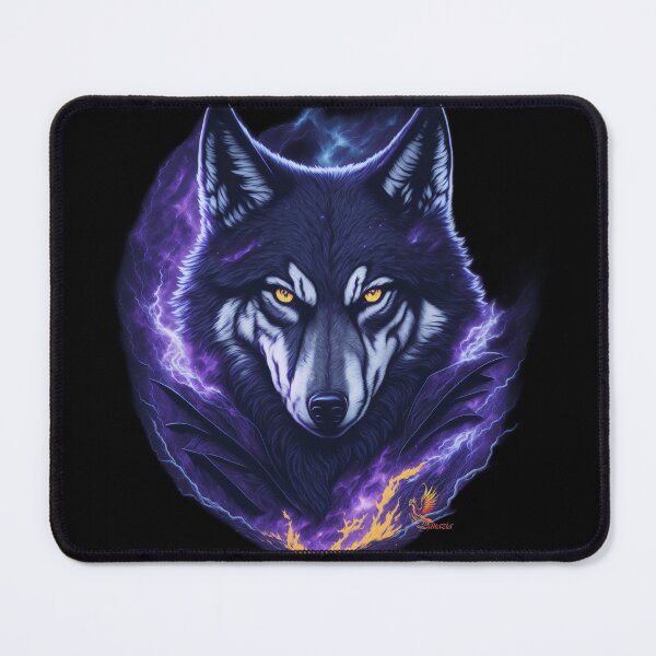 Item preview, Evil Genius Wolf (Black) designed and sold by AmaziaCo.