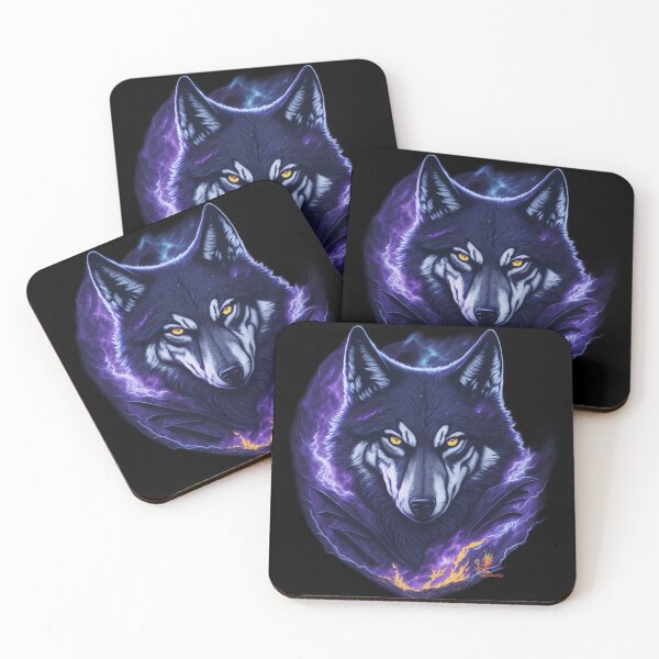 Item preview, Evil Genius Wolf (Black) designed and sold by AmaziaCo.