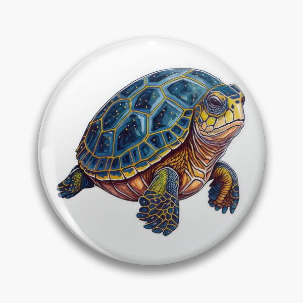 Item preview, Discover the serenity of the ocean with our "Sea Turtle Watercolor Clipart" collection, exclusively on Redbubble. designed and sold by PrintGood.
