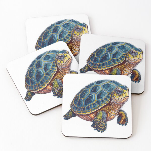 Item preview, Discover the serenity of the ocean with our "Sea Turtle Watercolor Clipart" collection, exclusively on Redbubble. designed and sold by PrintGood.