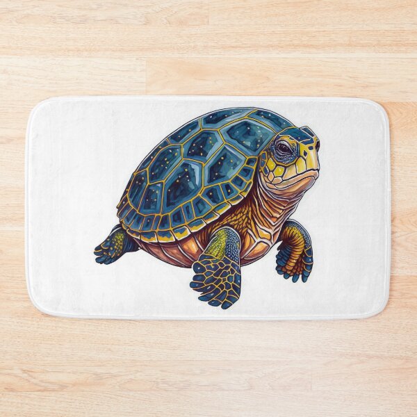 Item preview, Discover the serenity of the ocean with our "Sea Turtle Watercolor Clipart" collection, exclusively on Redbubble. designed and sold by PrintGood.