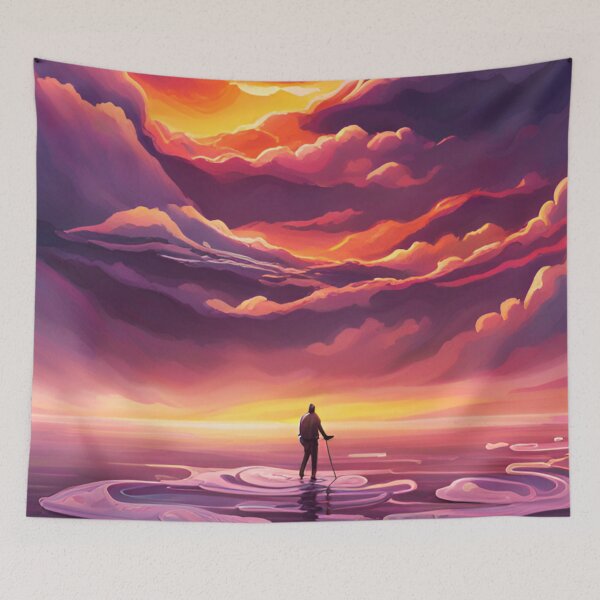 Item preview, A Journey to the Unknown: A Surreal Landscape designed and sold by ALLAIMERCH.